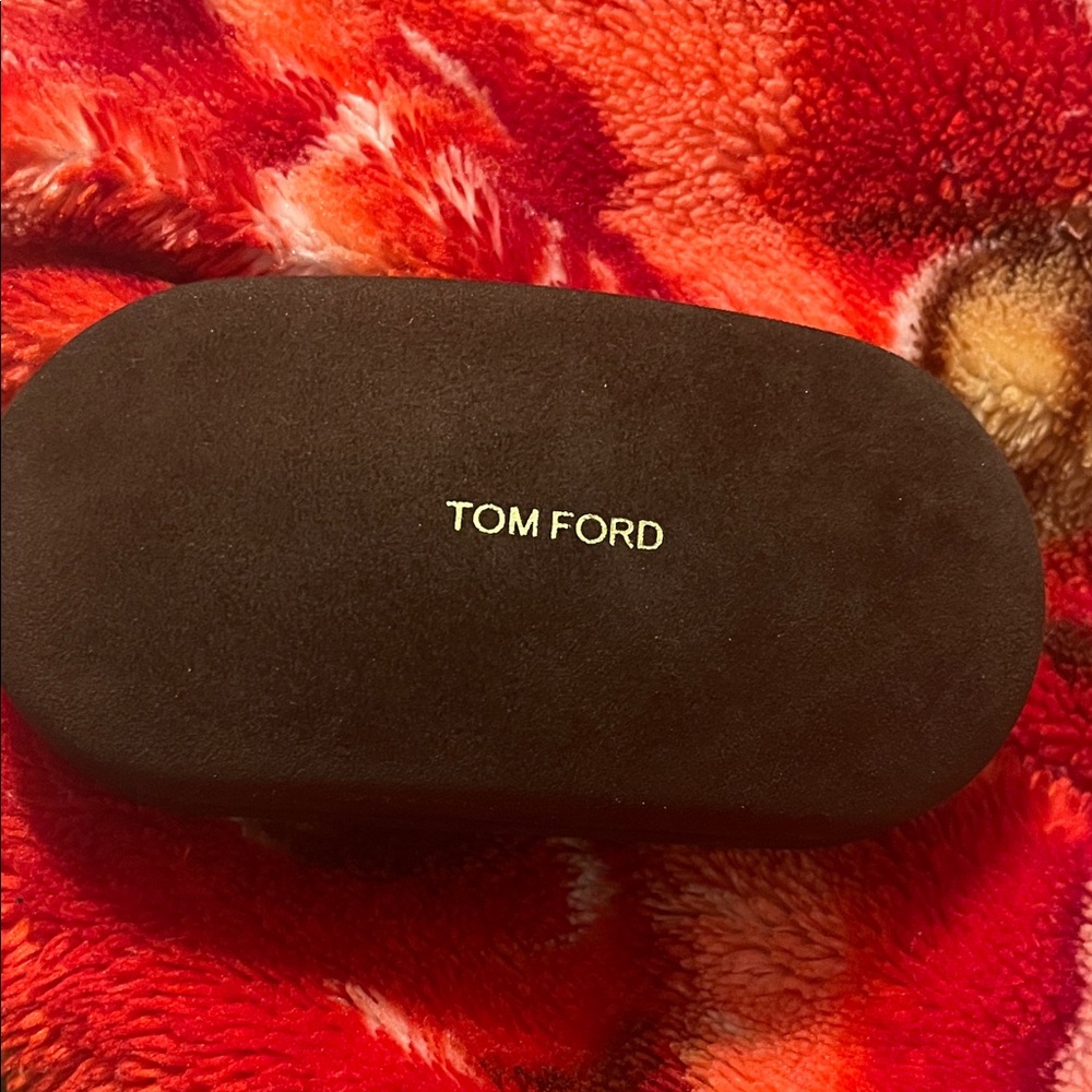 Tom Ford Brown Glasses Case